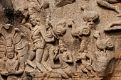 Mamallapuram - Tamil Nadu. The Arjuna's Penance.